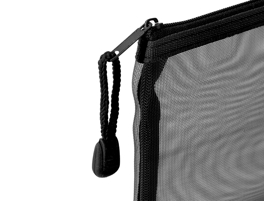 POCHETTE ZIP LIDERPAPEL MULTIUSAGE FORMAT TICKET      230X115MM FERMETURE ECLAIR    POLYESTER TRANSPIRABLE