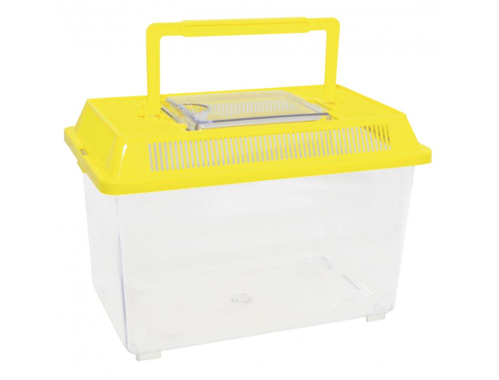 MATERIEL D OBSERVATION EDUPLAY 2 BOITES A INSECTES 2 TAILLES RAINURES D AERAGE ET  POIGNEE COLORIS ASSORTIS