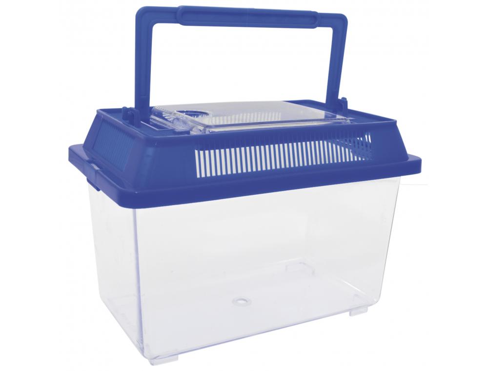 MATERIEL D OBSERVATION EDUPLAY 2 BOITES A INSECTES 2 TAILLES RAINURES D AERAGE ET  POIGNEE COLORIS ASSORTIS