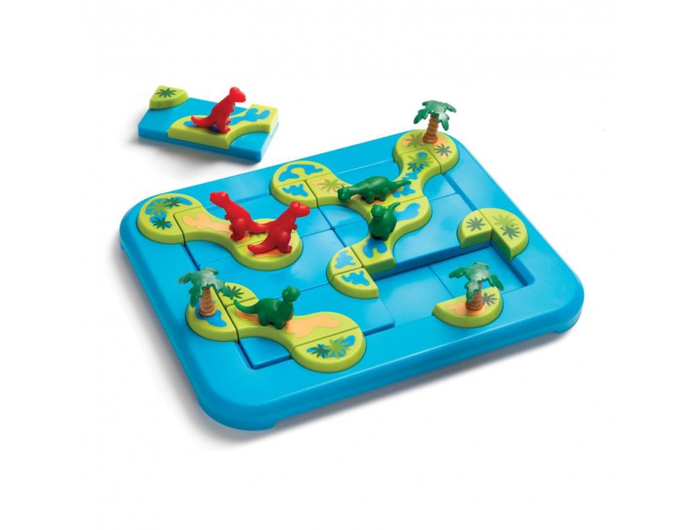 LOGIQUE REFLEXION SMART L ARCHIPEL DES DINOSAURES       RECONSTITUTION DES ILES 80    DEFIS 1 JOUEUR