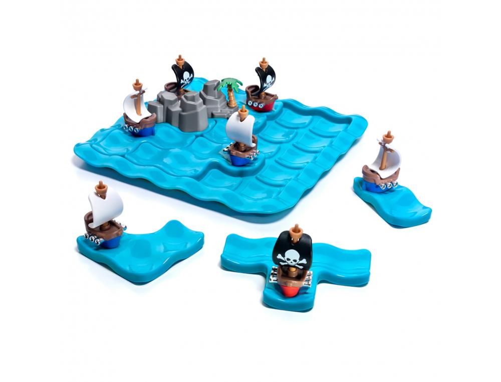 LOGIQUE REFLEXION SMART PIRATES EN VUE 2 CAMPS OPPOSES 4 MODES DE JEU 80 DEFIS JOUEUR