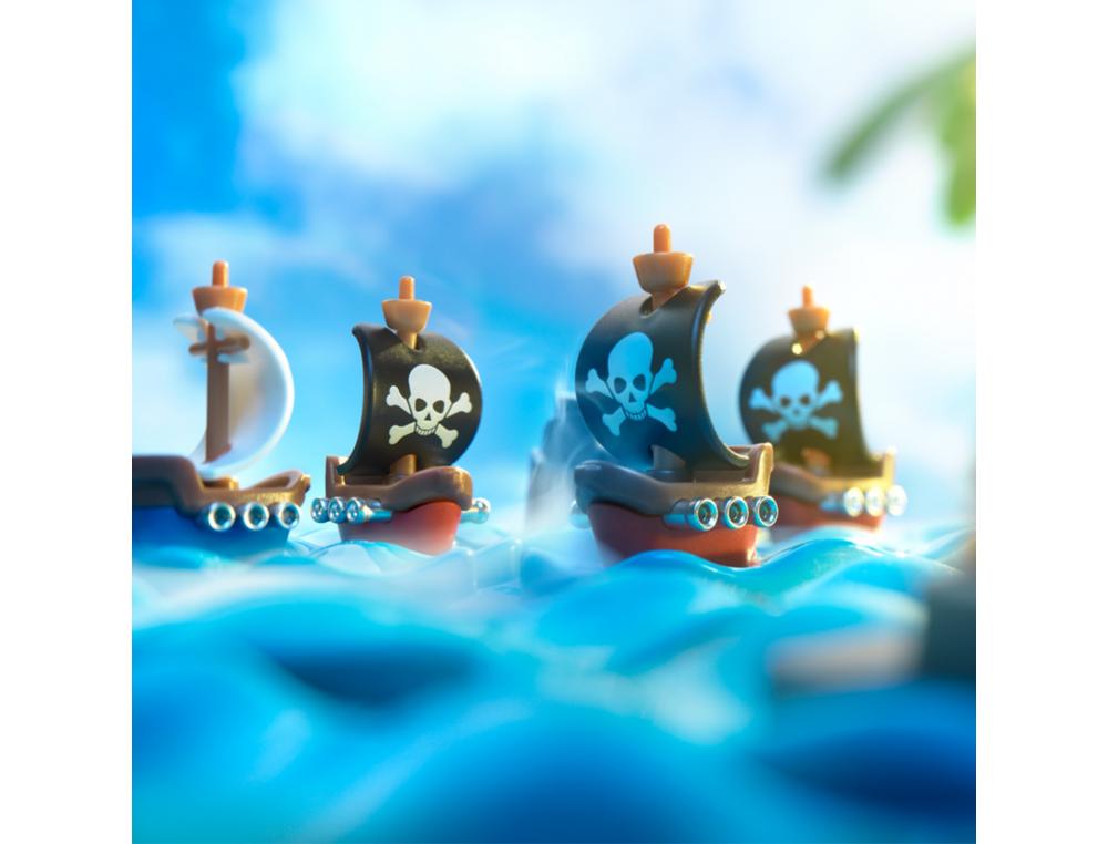 LOGIQUE REFLEXION SMART PIRATES EN VUE 2 CAMPS OPPOSES 4 MODES DE JEU 80 DEFIS JOUEUR
