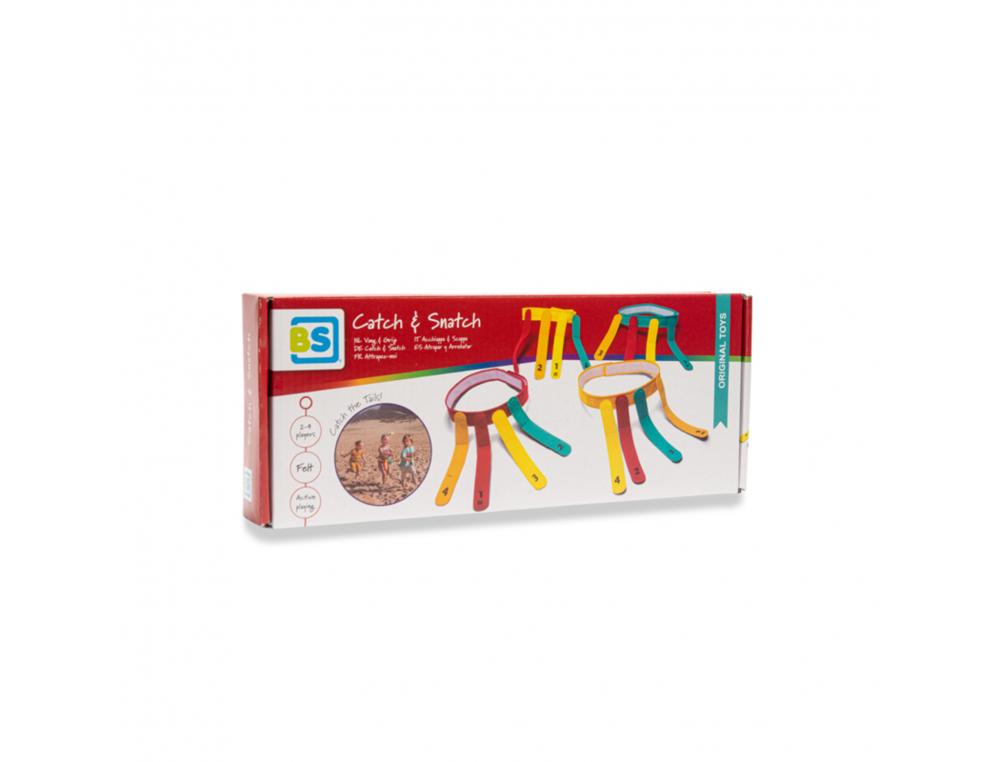 JEUX EDUCATIFS TREMBLAY ATTRAPEZ MOI 16 QUEUES LOT DE 4 CEINTURES 2 A 4 JOUEURS