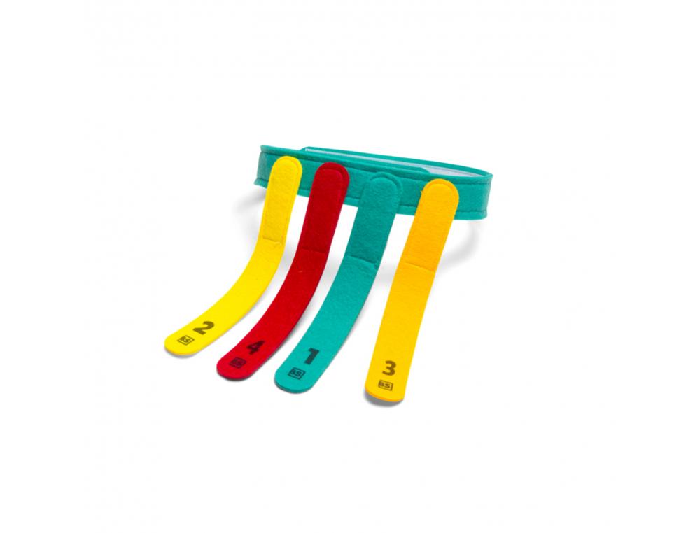 JEUX EDUCATIFS TREMBLAY ATTRAPEZ MOI 16 QUEUES LOT DE 4 CEINTURES 2 A 4 JOUEURS