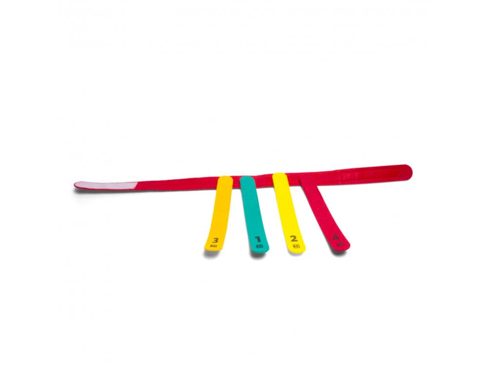 JEUX EDUCATIFS TREMBLAY ATTRAPEZ MOI 16 QUEUES LOT DE 4 CEINTURES 2 A 4 JOUEURS