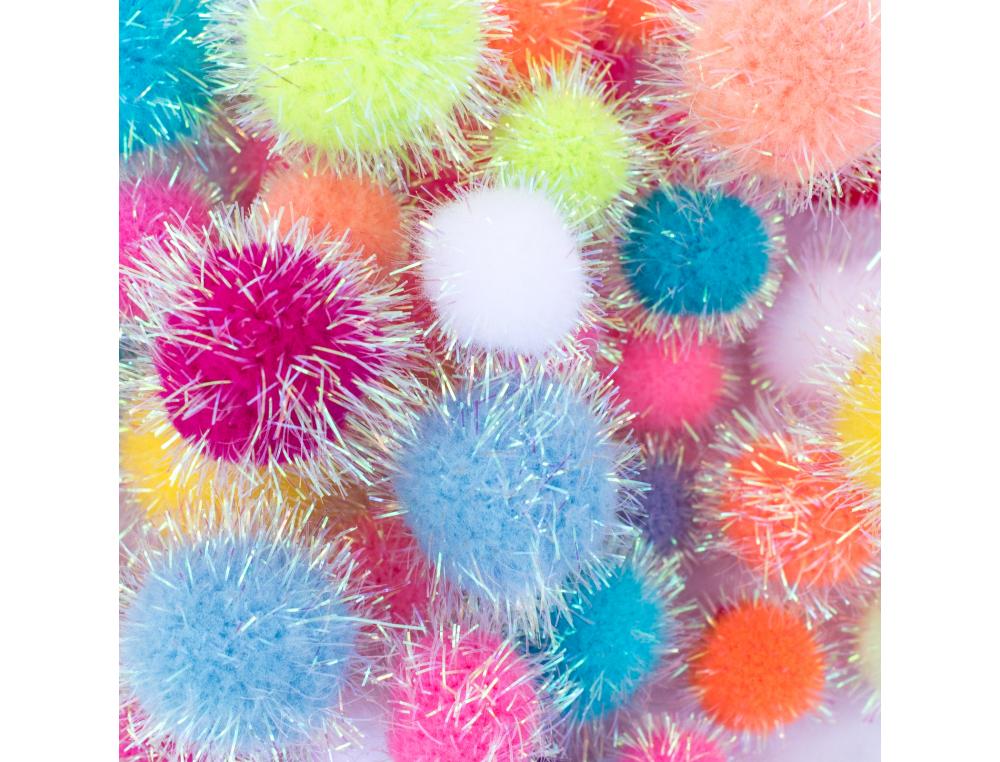 POMPON IRISE INNSPIRO TAILLES ET COLORIS ASSORTIS LOT DE    200 PIECES
