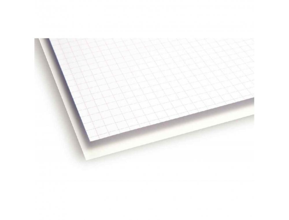 PAPIER CLAIREFONTAINE BRISTOL 50X65CM 205G COLORIS BLANC    PAQUET 25 FEUILLES