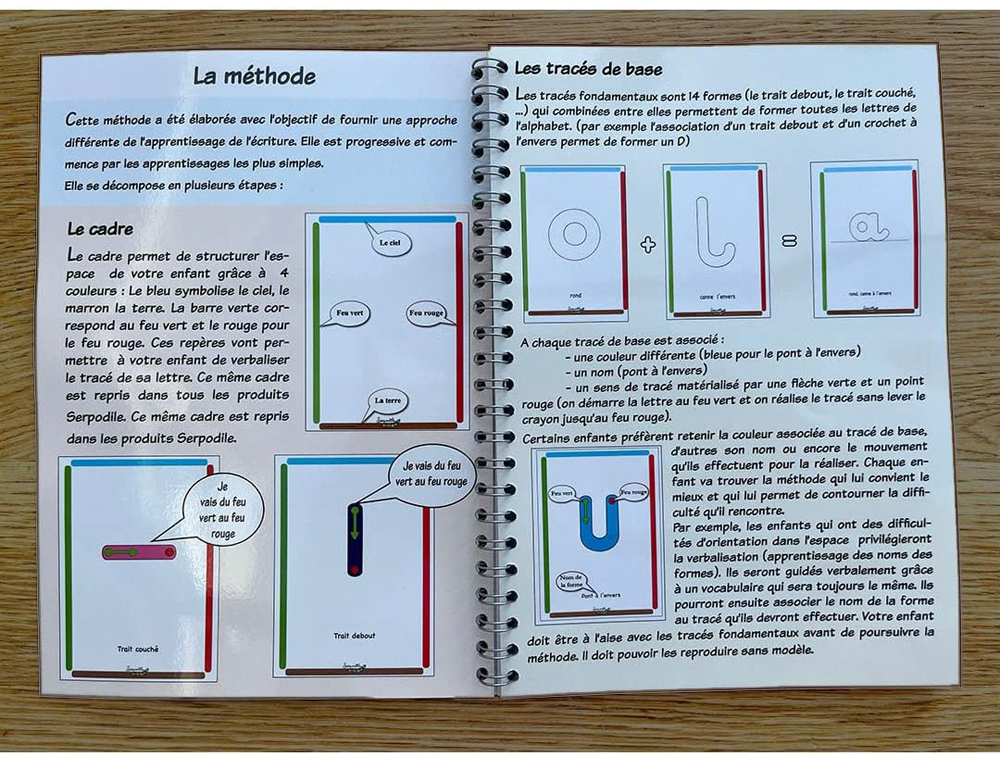 CAHIER ENTRAINEMENT HAMELIN SERPOPDILE JE M ENTRAINE A    ECRIRE EN CURSIVE A5 55 PAGES AVEC STYLO