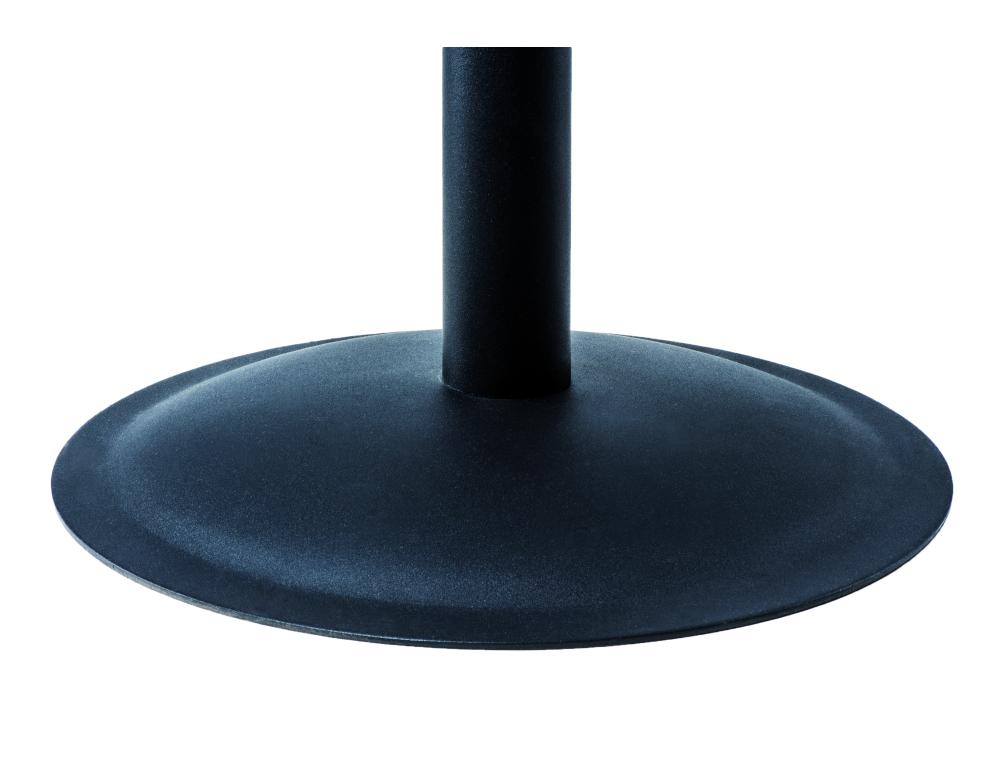 PORTE-MANTEAUX MAULAURA 4 PATERES ACIER LAQUE ET HETRE HAUTEUR 180CM COLORIS NOIR