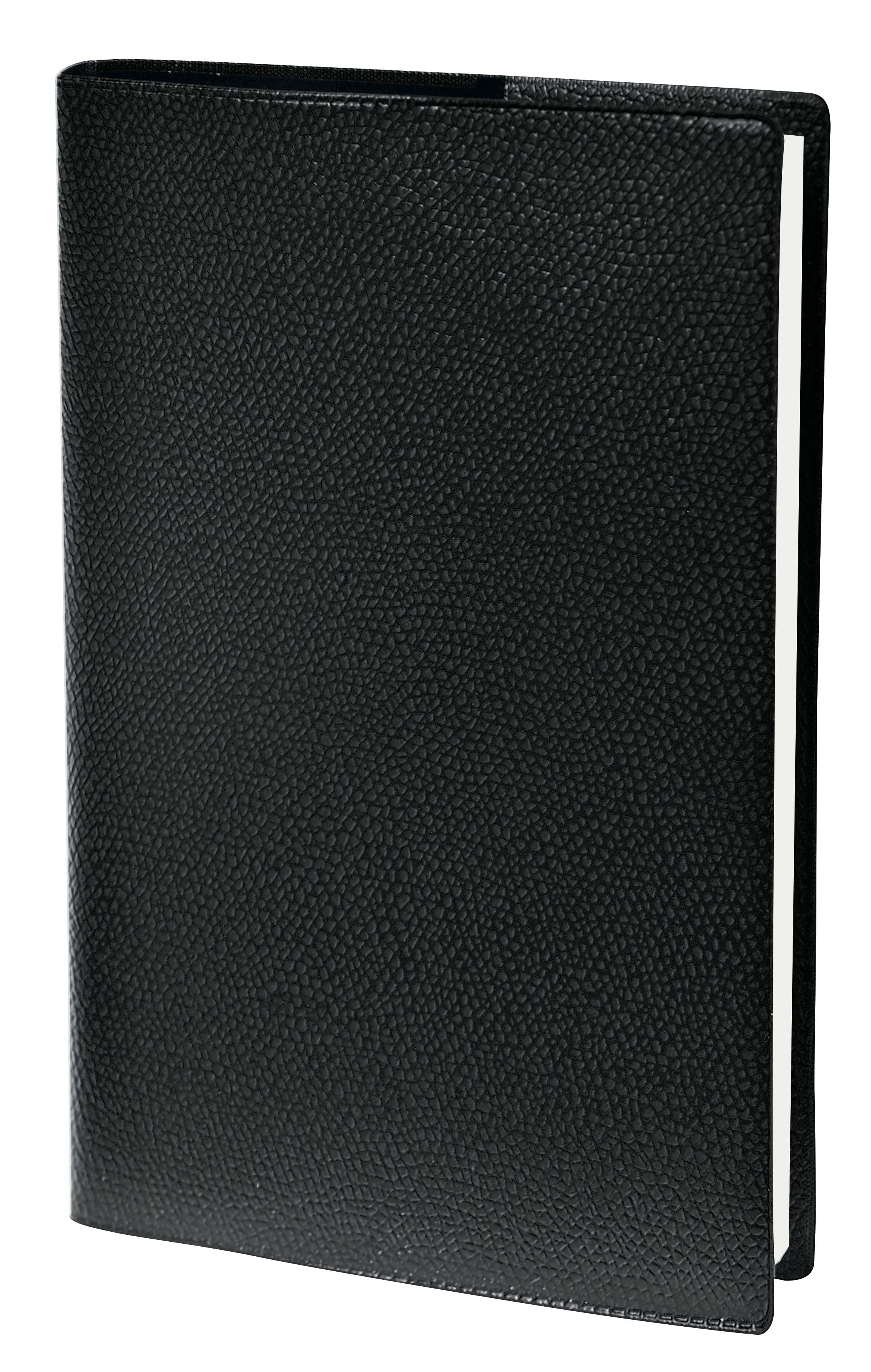 AGENDA QUO VADIS IMPALA EU MILLÉSIME SEMAINIER 13 MOIS 09/09 A4 210X297MM COLORIS NOIR
