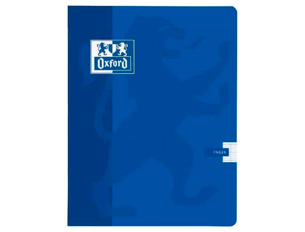CAHIER PIQUÉ OXFORD COUVERTURE PELLICULÉE LAVABLE A5+ 17X22CM 96 PAGES 90G SÉYÈS
