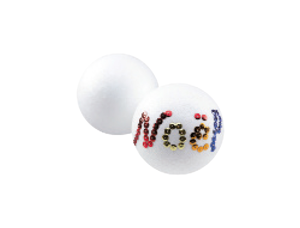 BOULE STYROPOR  DCORER DIAMTRE 40MM
