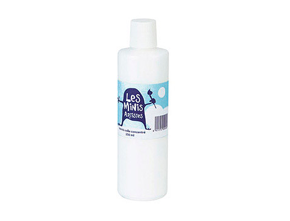 COLLE VERNIS LES MINIS ARTISTES COLLE CONCENTRÉE TOUTES TECHNIQUES VERNIS COLLAGE SPÉCIALEMENT SERVIETTE POT 250ML