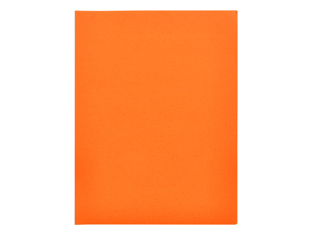 SOUS-CHEMISE LIDERPAPEL PAPIER CARTONN 180G 310X230MM DOCUMENT A4 210X297MM COLORIS      ORANGE INTENSE