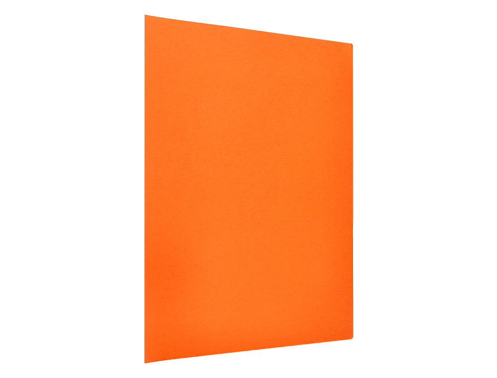 SOUS-CHEMISE LIDERPAPEL PAPIER CARTONN 180G 310X230MM DOCUMENT A4 210X297MM COLORIS      ORANGE INTENSE