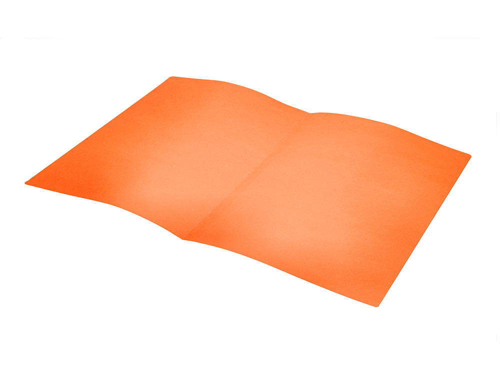 SOUS-CHEMISE LIDERPAPEL PAPIER CARTONN 180G 310X230MM DOCUMENT A4 210X297MM COLORIS      ORANGE INTENSE
