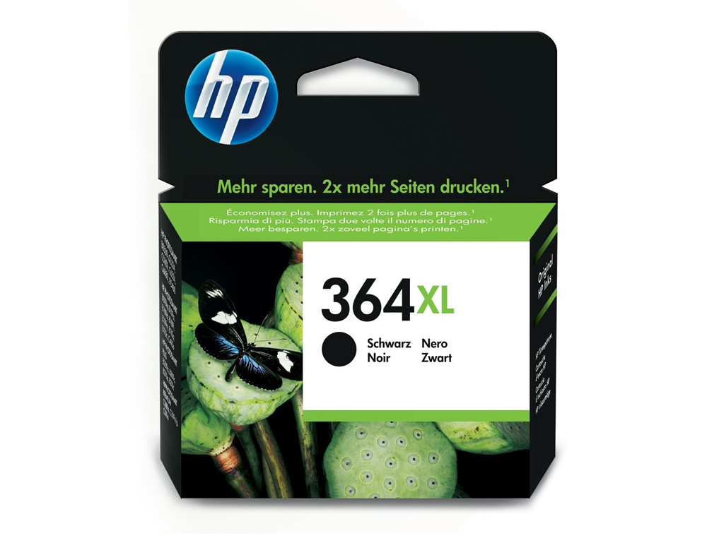 CARTOUCHE HP 364XL JET D'ENCRE CN684EE/CB321EE COULEUR NOIR HAUTE CAPACITÉ 800P