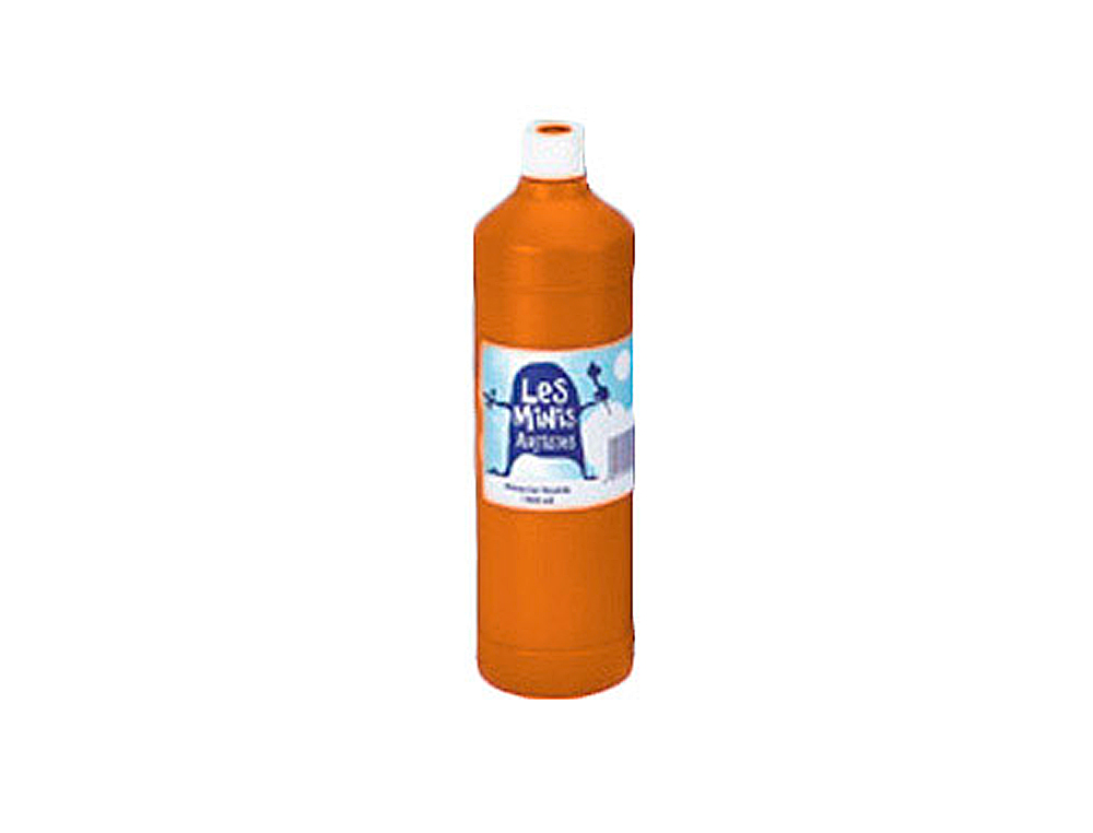 GOUACHE MINI ARTISTES CONOMIQUE ULTRA-LAVABLE PRTE  L'EMPLOI PAISSE ONCTUEUSE COLORIS TERRE SIENNE FLACON 1000ML
