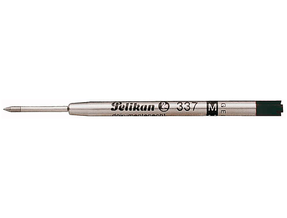 RECHARGE PELIKAN STYLO-BILLE MTAL LARGEUR MOYENNE COLORIS NOIR