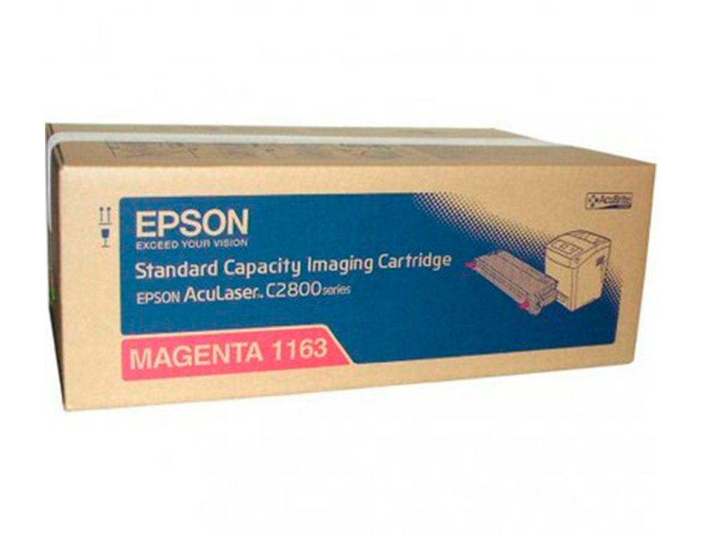 TONER LASER EPSON S051163 C13S051163 COULEUR MAGENTA 2000P