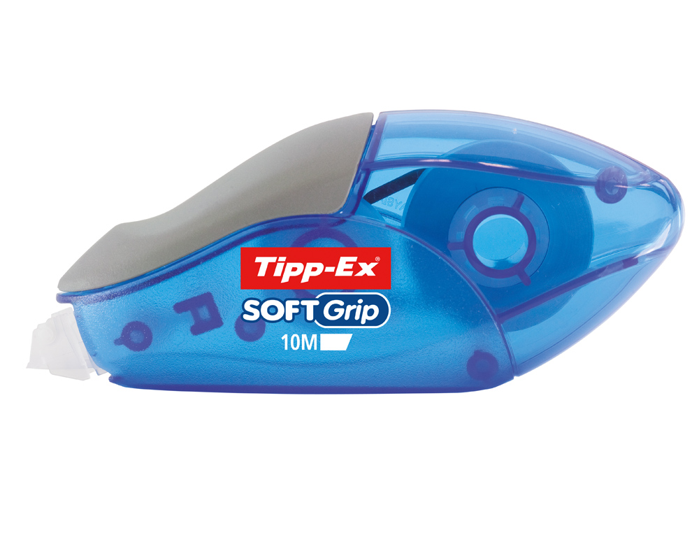 CORRECTEUR TIPP-EX SOFT GRIP DVIDOIR RUBAN 4.2MMX10M APPLICATION FRONTALE RCRITURE IMMDIATE