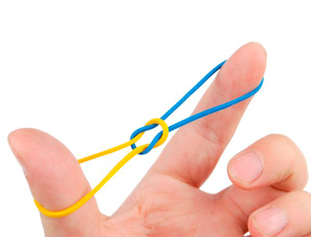 BRACELET CAOUTCHOUC Q-CONNECT 4MM ET 80MM COLORIS ASSORTIS BOTE DISTRIBUTRICE 15G
