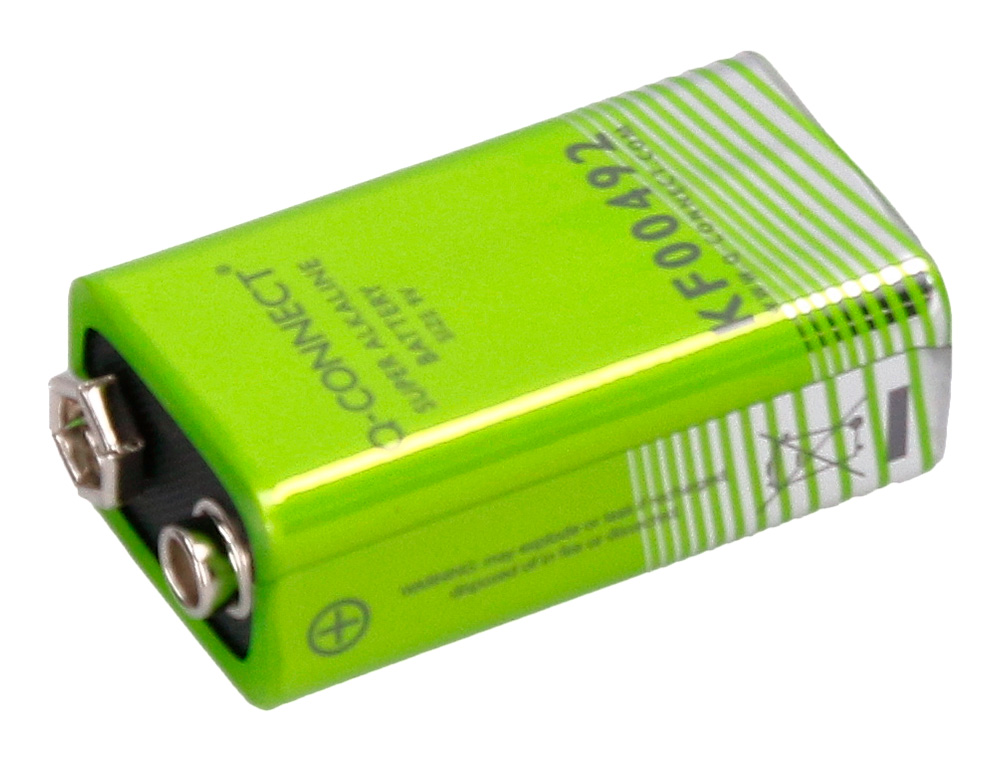 PILE Q-CONNECT CONOMIQUE CAPACIT 9V I.C.E. 6LR61 TAILLE 9 V BLISTER 1 UNIT