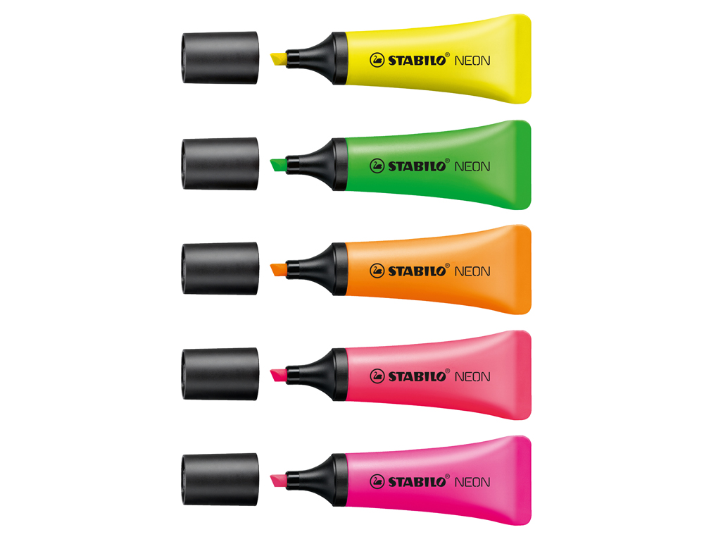 SURLIGNEUR STABILO NON FLUORESCENCE INTENSE SCHE APRS 4H TUBE GLOSS COLORIS ROSE