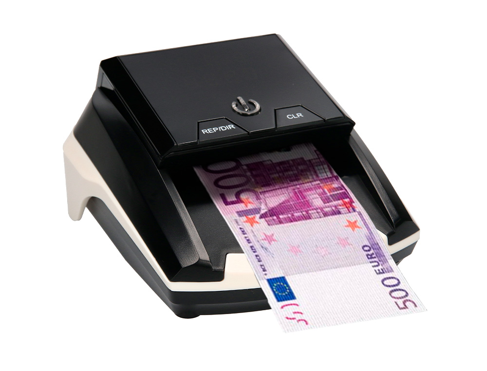 DÉTECTEUR Q-CONNECT FAUX BILLETS PORT USB ADAPTATEUR COURANT EUROPE UK CERTIFICAT CE 155X137X82MM 700G