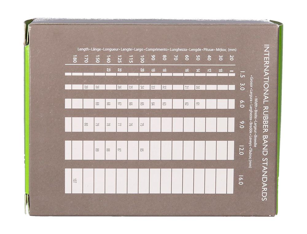 BRACELET CAOUTCHOUC Q-CONNECT N.12 120X2MM BOTE FENTRE 100G