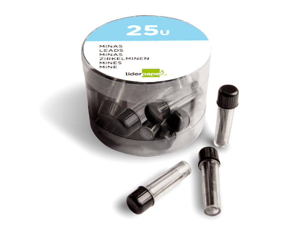MINE LIDERPAPEL GRAPHITE GRANDE RSISTANCE POUR COMPAS 2MM TUI 3 UNITS
