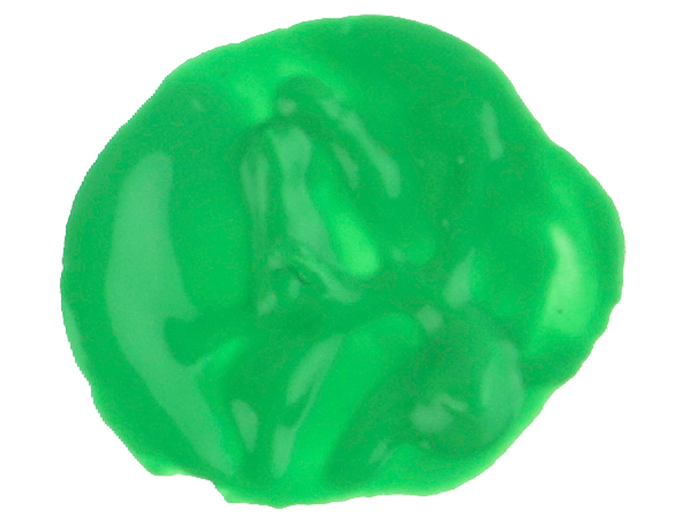 GOUACHE SCOLAIRE LIDERPAPEL LIQUIDE LAVABLE FERMETURE SCURIT BRILLANTE COLORIS VERT FLACON 1000ML