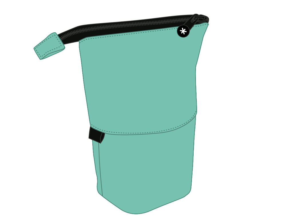 TROUSSE POP-UP ANTARTIK VERTICALE 190X60X80 MM MENTHE