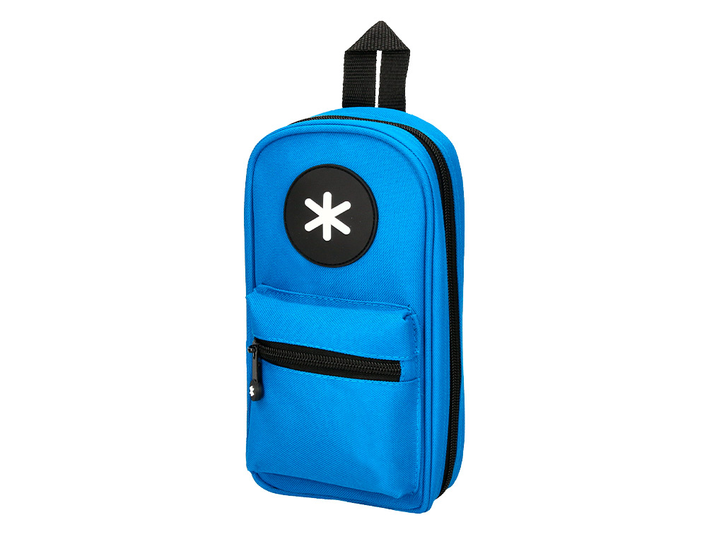 TROUSSE OVALE ANTARTIK AVEC 4 COMPARTIMENTS 230 X 50 X 120 MM BLEU