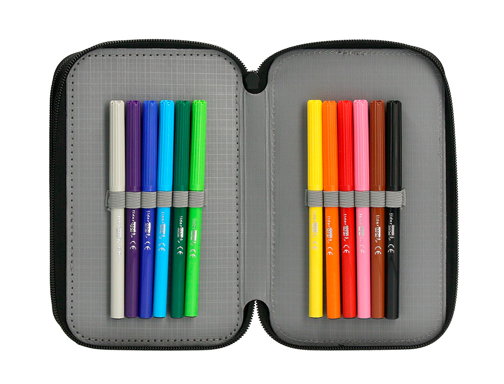 TROUSSE GARNIE ANTARTIK 3 COMPARTIMENTS 36 PIECES       MENTHE
