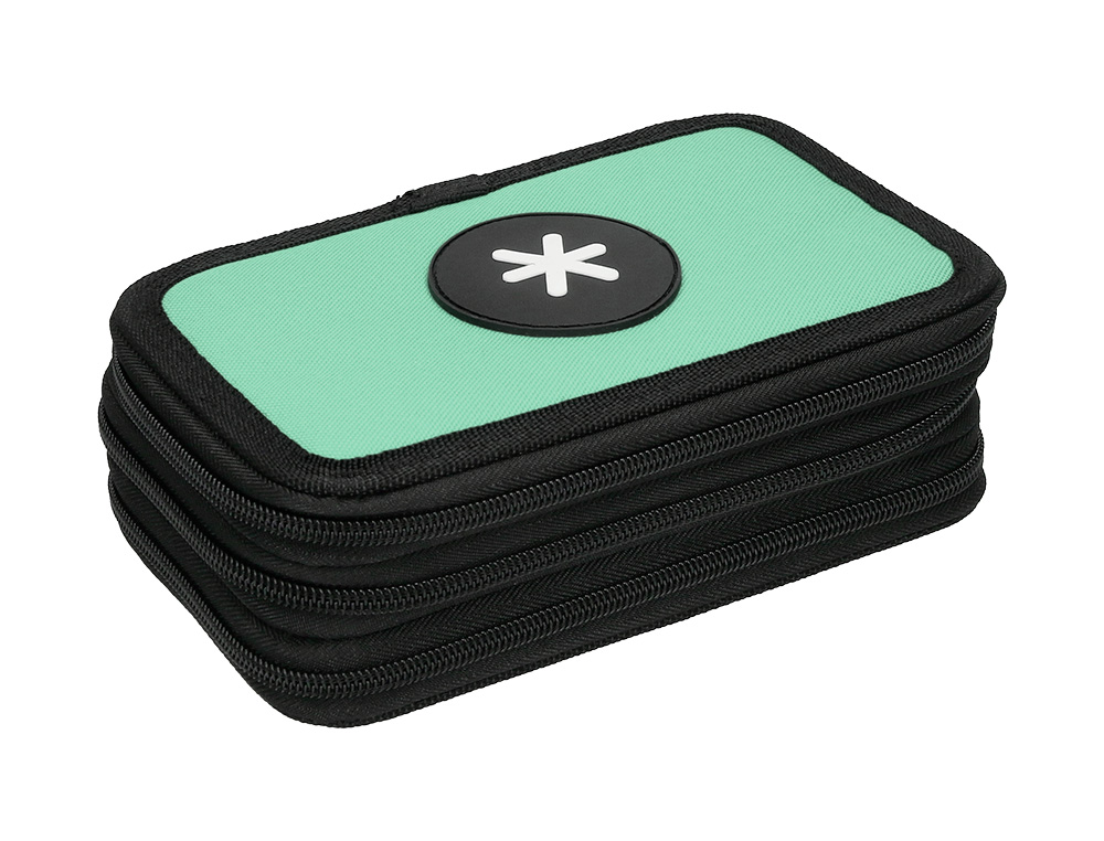TROUSSE GARNIE ANTARTIK 3 COMPARTIMENTS 36 PIECES       MENTHE
