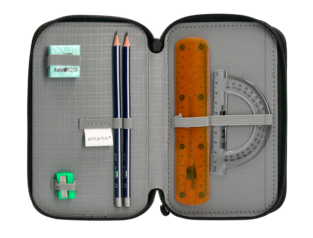TROUSSE GARNIE ANTARTIK 3 COMPARTIMENTS 36 PIECES       MENTHE
