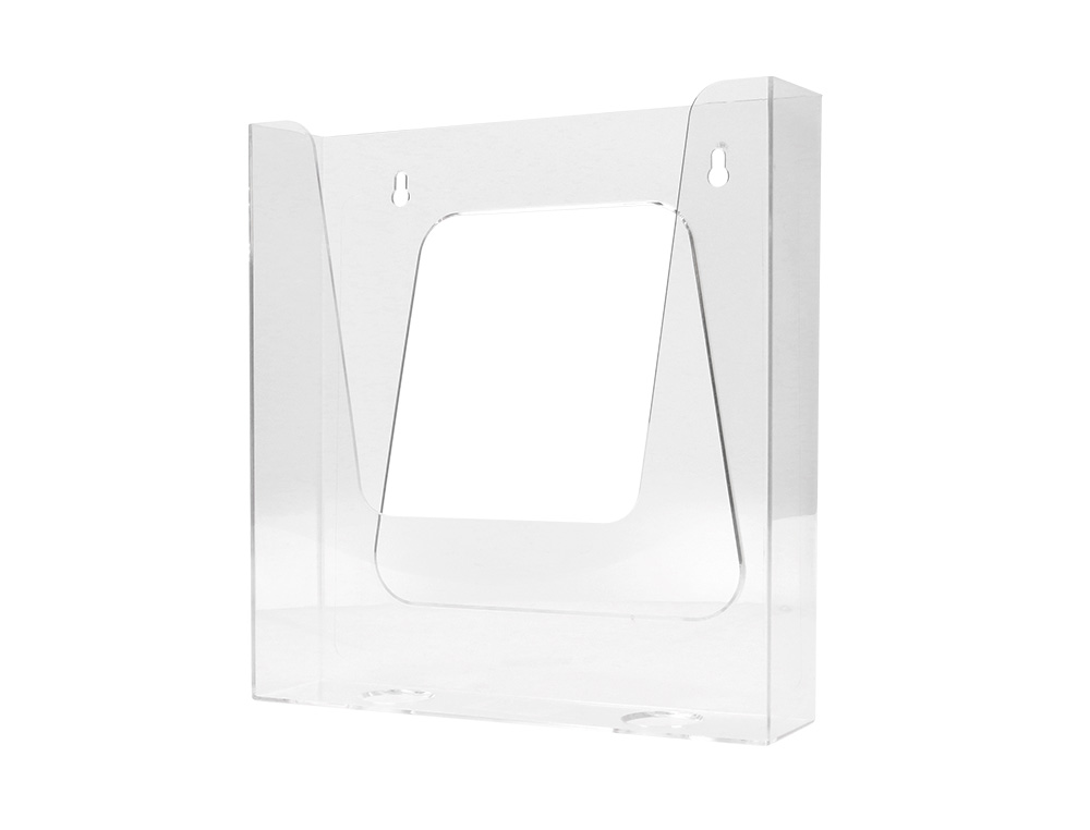 PORTE-VISUELS Q-CONNECT MURAL PLEXIGLAS TRANSPARENT FORMAT  A4 225X50X244 MM