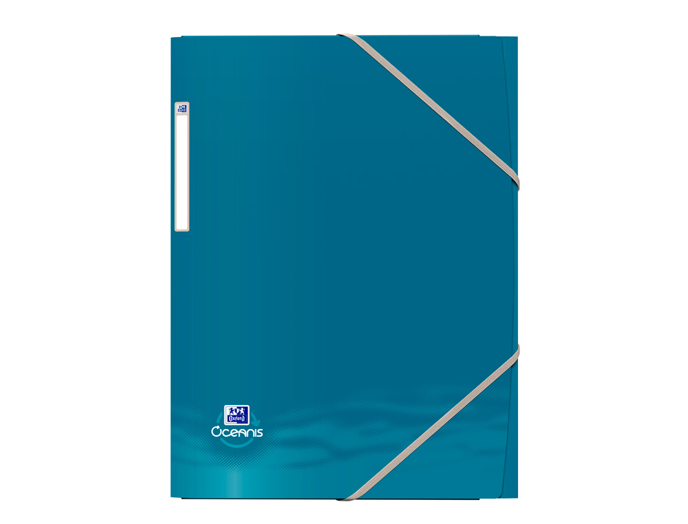 CHEMISE ELASTIQUE HAMELIN OXFORD SCHOOL LIFE OCEANIS A4 POLYPROPYLENE RECYCLE OPAQUE ASSORTIS