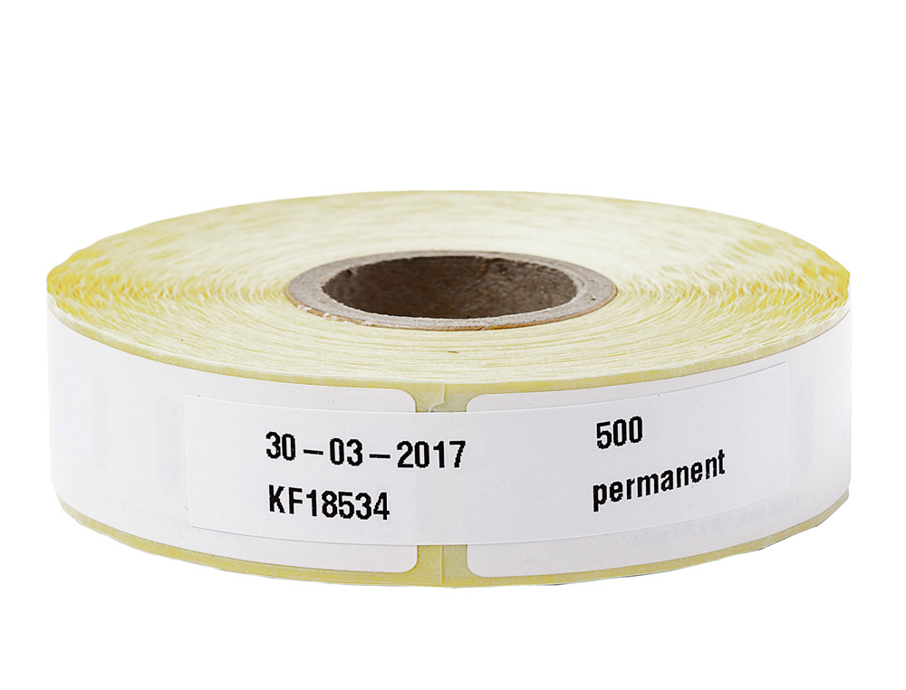 TIQUETTE ADHSIVE Q-CONNECT 27,5X51MM COMPATIBLE DYMO 11355 DTACHABLE BOTE 500 UNITS