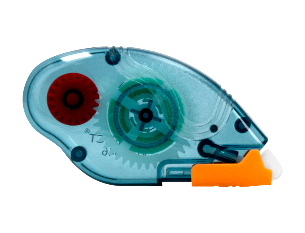 COLLE Q-CONNECT ROLLER CO PERMANENT COLORIS BLEU TRANSPARENT 6.5MMX8.5M