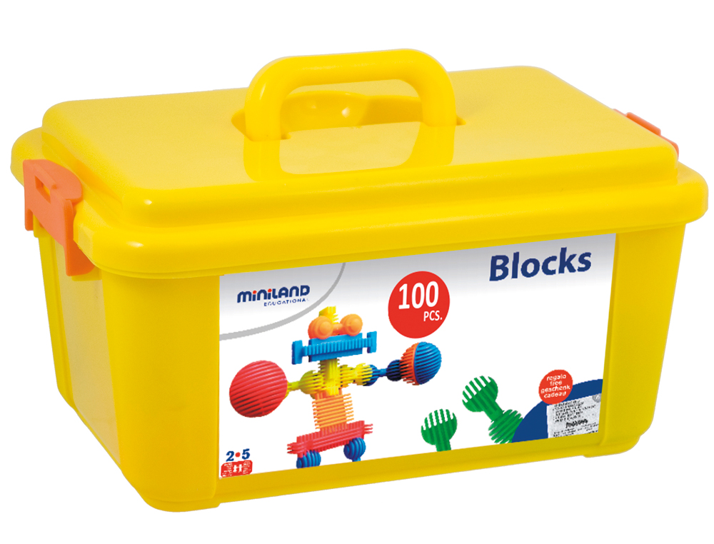 JEU MINILAND INTERSTAR BLOCKS 100 PICES