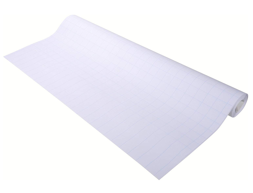 RECHARGE PAPIER EXACOMPTA POUR TABLEAUX DE CONFÉRENCE 80G 65X100CM IMPRESSION QUADRILLÉE/UNIE ROULEAU 20 FEUILLES