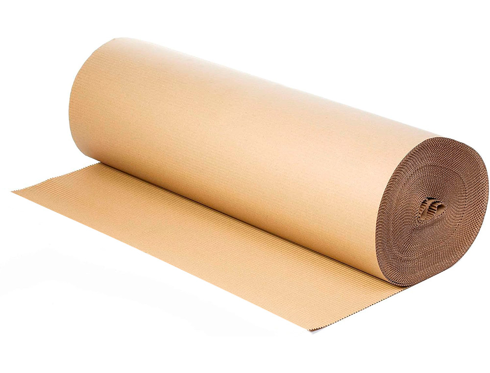 CARTON ONDULE Q-CONNECT KRAFT 250G/M2 RESISTANT POLYVALENT  ROULEAU 0,90X25M