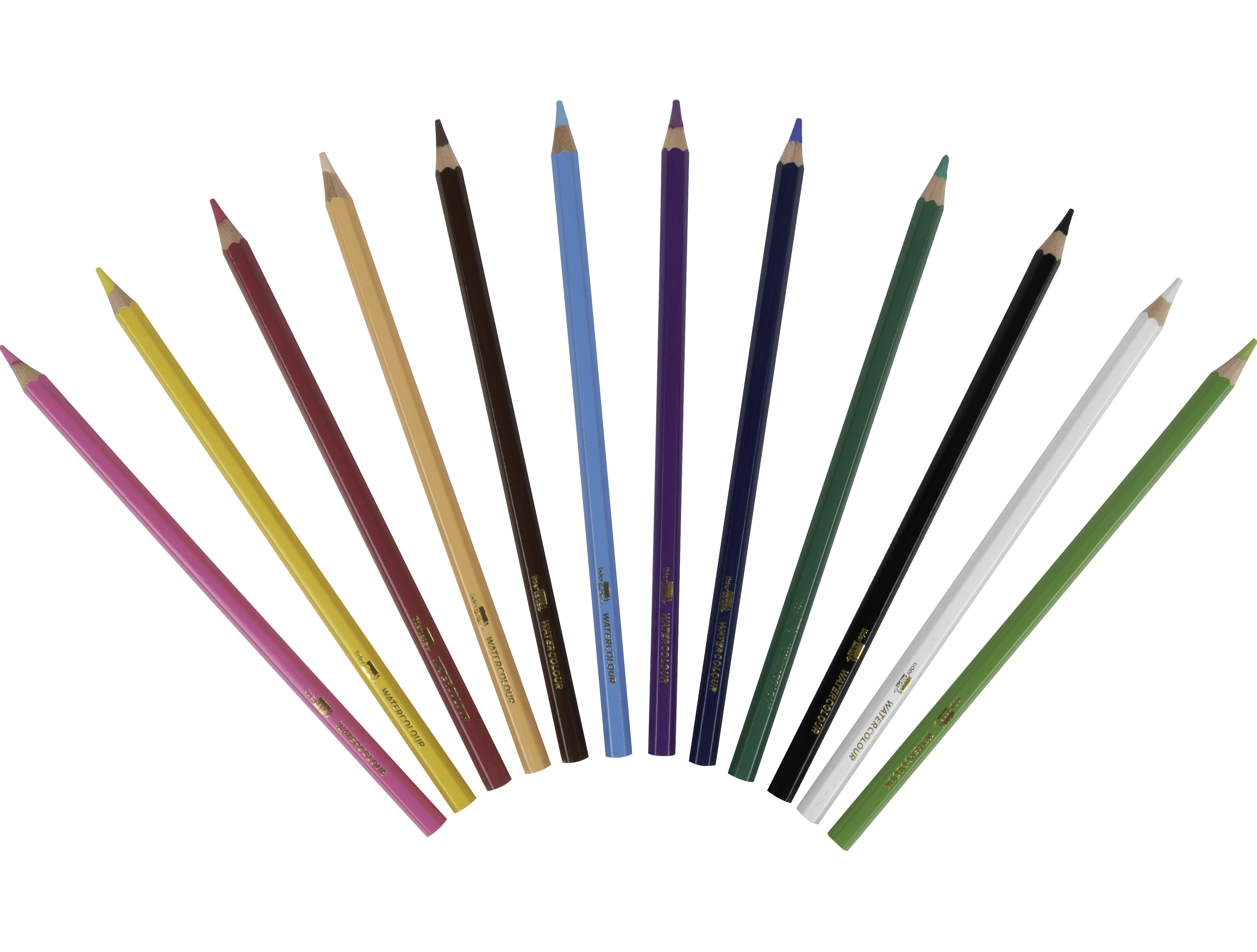 CRAYON COULEUR LIDERPAPEL AQUARELLABLE COLORIS ASSORTIS TUI CARTON 12 UNITS