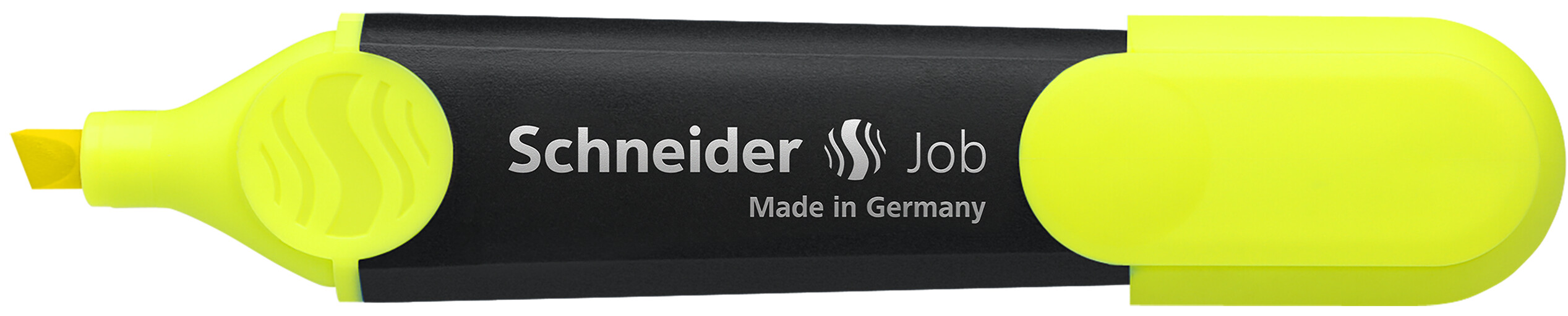 SURLIGNEUR SCHNEIDER JOB POINTE BISEAUTEE RECHARGEABLE AVEC MAXX 660 REFILL STATION  RESISTE EVAPORATION JAUNE