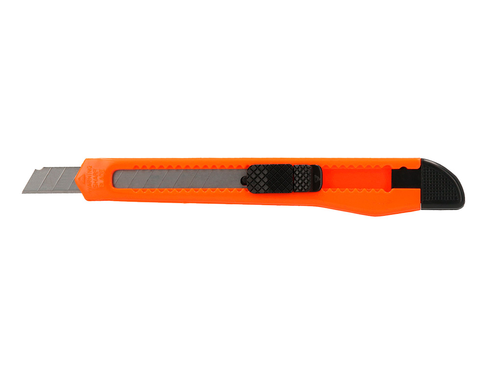 CUTTER XD-05Q-CONNECT LAME RETRACTABLE INTERCHANGEABLE ENACIER 9MM PRECOUPEE FREIN DE  SECURITE