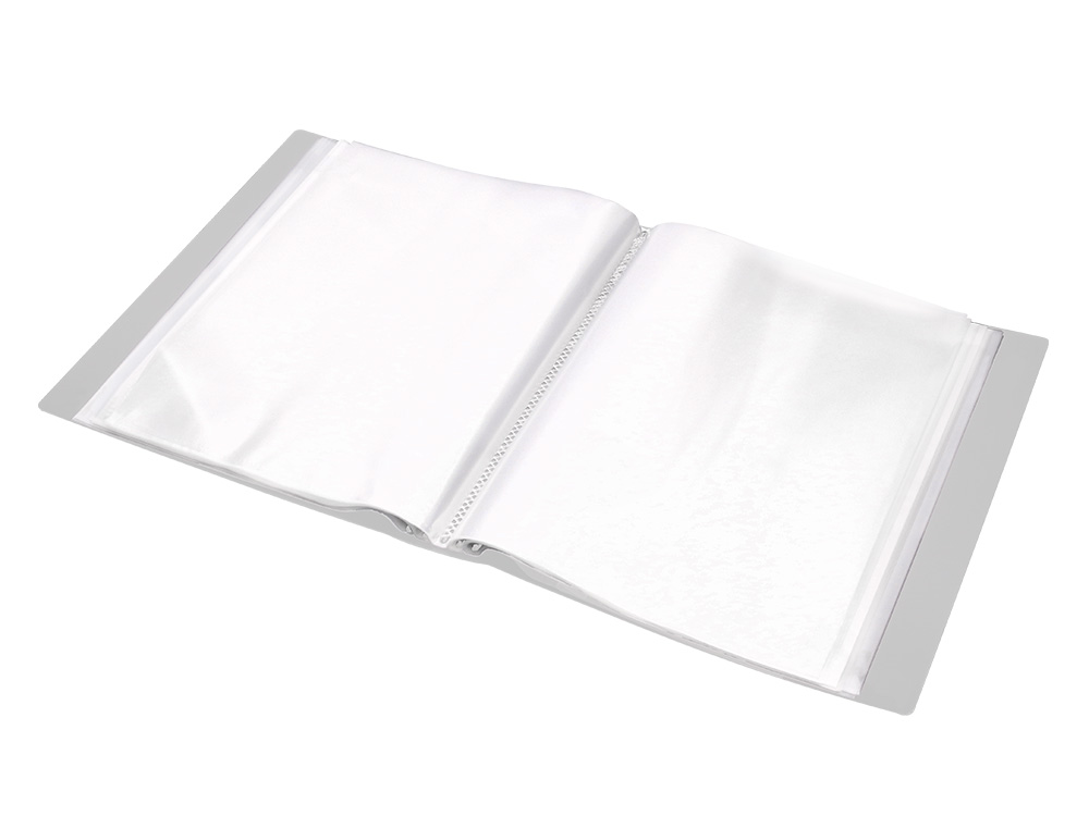 PROTEGE-DOCS LIDERPAPEL KANGOUROU PERSONNALISABLE     POLYPRO 40 POCHETTES FIXES A4 210X297MM TRANSPARENT