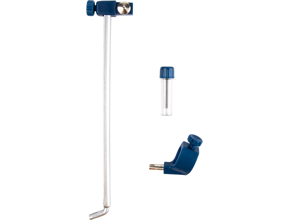 COMPAS LIDERPAPEL MICROMTRIQUE ARTICUL CIRCONFRENCE 38CM ALLONGE VIS RGLAGE RAPIDE BAGUE UNIVERSELLE MINE 2MM TUI