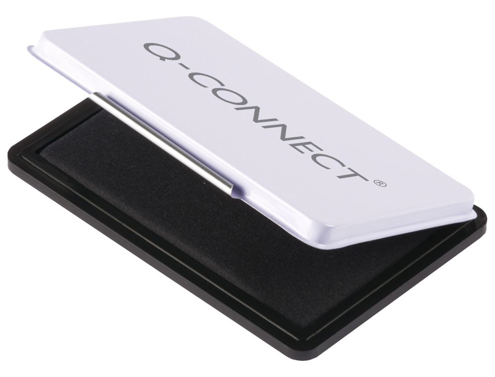 RECHARGE TAMPON Q-CONNECT CONOMIQUE N3 90X55MM COLORIS NOIR